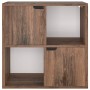 Libreria Rovere Fumo 60x27,5x59,5 cm in Legno Multistrato