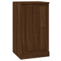 Credenza Rovere Marrone 37,5x35,5x67,5 cm in Legno Multistrato