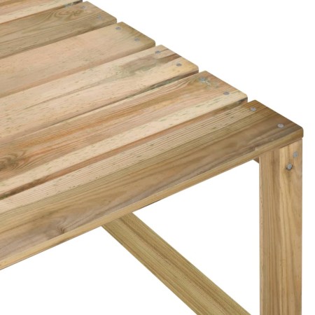 Divano Angolare da Giardino Pallet Verde Legno Pino Impregnato