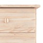 Cassettiera ALTA 77x35x73 cm in Legno Massello di Pino