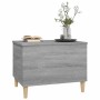 Tavolino Salotto Grigio Sonoma 60x44,5x45 cm Legno Multistrato