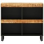 Credenza 85x33x75 cm in Legno Massello di Mango