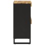 Credenza 85x33x75 cm in Legno Massello di Mango