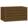 Contenitore Portaoggetti Miele 59,5x36,5x33cm Massello di Pino