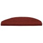 Tappetini Autoadesivi per Scale 15 pz 65x22,5x3,5 cm Rossi