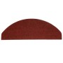 Tappetini Autoadesivi per Scale 15 pz 65x22,5x3,5 cm Rossi