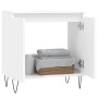 Mobile da Bagno Bianco 58x33x60 cm in Legno Multistrato