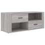 Mobile TV Grigio Sonoma 100x35x40 cm in Legno Multistrato