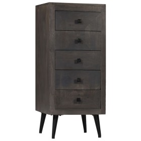 Credenza in Legno Massello di Mango 40x40x91 cm