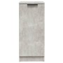 Credenze 2 pz Grigio Cemento 30x30x70 cm in Legno Multistrato