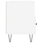 Mobile Porta TV Bianco 102x36x50 cm in Legno Multistrato