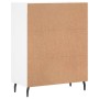 Credenza Bianca 69,5x34x90 cm in Legno Multistrato