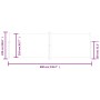Tenda da Sole Laterale Retrattile Marrone 220x600 cm