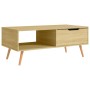 Tavolino Salotto Rovere Sonoma 100x49,5x43 cm Legno Multistrato