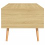 Tavolino Salotto Rovere Sonoma 100x49,5x43 cm Legno Multistrato