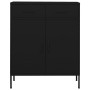 Armadietto Nero 80x35x101,5 cm in Acciaio