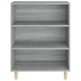 Credenza Grigio Sonoma 69,5x32,5x90 cm in Legno Multistrato