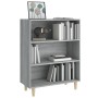 Credenza Grigio Sonoma 69,5x32,5x90 cm in Legno Multistrato