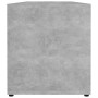 Mobile Porta TV Grigio Cemento 120x34x37cm in Legno Multistrato