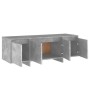 Mobile TV Grigio Cemento 120x30x40,5 cm in Truciolato