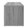 Mobile Porta TV Grigio Sonoma 80x34x36 cm in Legno Multistrato