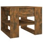 Tavolino da Salotto Rovere 55,5x55x45 cm Legno Multistrato