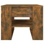 Tavolino da Salotto Rovere 55,5x55x45 cm Legno Multistrato