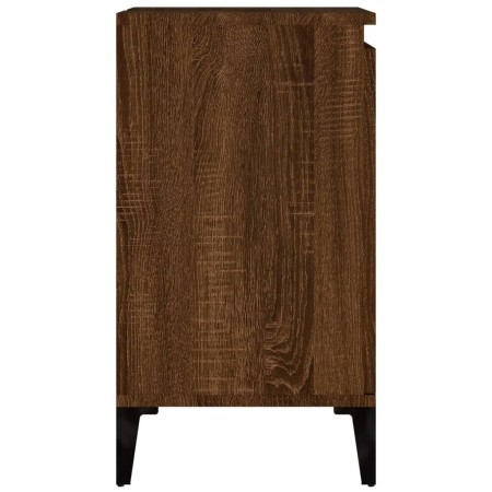 Mobile Lavabo Rovere Marrone 58x33x60 cm in Legno Multistrato