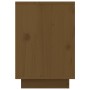 Comodini 2 pz Miele 50x34x50 cm in Legno Massello di Pino