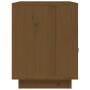 Comodini 2 pz Miele 40x34x45 cm in Legno Massello di Pino