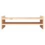 Supporto per Monitor 50x27x15 cm in Legno Massello di Pino