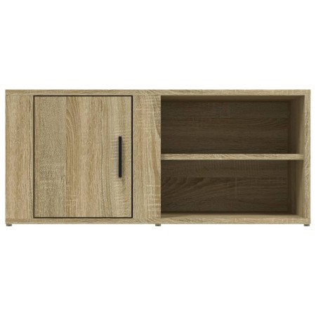 Mobile Porta TV Rovere Sonoma 80x31,5x36 cm Legno Multistrato