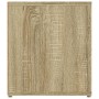 Mobile Porta TV Rovere Sonoma 80x31,5x36 cm Legno Multistrato