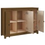 Credenza Miele 100x35x74 cm in Legno Massello di Pino