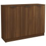 Credenza Rovere Marrone 90,5x30x70 cm in Legno Multistrato