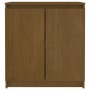 Armadietto Miele 60x36x65 cm in Legno Massello di Pino