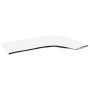 Bimini di Prua Tendalino a 4 Archi Bianco 243x(230-244)x137 cm