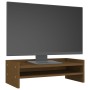 Supporto per Monitor Miele 50x24x16 cm Legno Massello di Pino