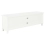 Mobile TV Bianco 120x30x40 cm in Legno