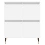 Credenza Bianca 60x35x70 cm in Legno Multistrato