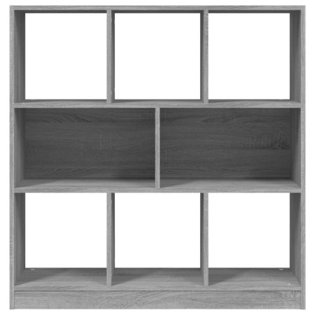 Libreria Grigio Sonoma 97,5x29,5x100 cm in Legno Multistrato