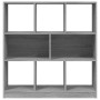 Libreria Grigio Sonoma 97,5x29,5x100 cm in Legno Multistrato