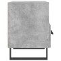 Comodini 2 pz Grigio Cemento 40x35x47,5 cm in Legno Multistrato