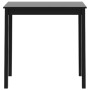 Tavolo da Bar in MDF Nero 115x55x107 cm