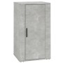 Credenza Grigio Cemento 40x33x70 cm in Legno Multistrato