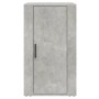 Credenza Grigio Cemento 40x33x70 cm in Legno Multistrato
