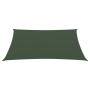 Vela Parasole 160 g/m² Verde Scuro 3/4x3 m in HDPE