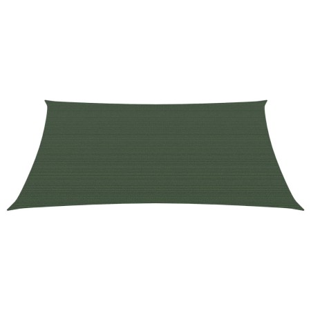 Vela Parasole 160 g/m² Verde Scuro 3/4x3 m in HDPE