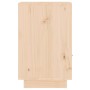 Comodini 2 pz 40x34x55 cm in Legno Massello di Pino