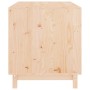 Casetta per Cani 90x60x67 cm in Legno Massello di Pino